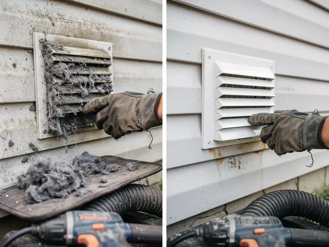 Residential dryer vent cleaning by Montebello Dryer Vent Cleaning in Montebello